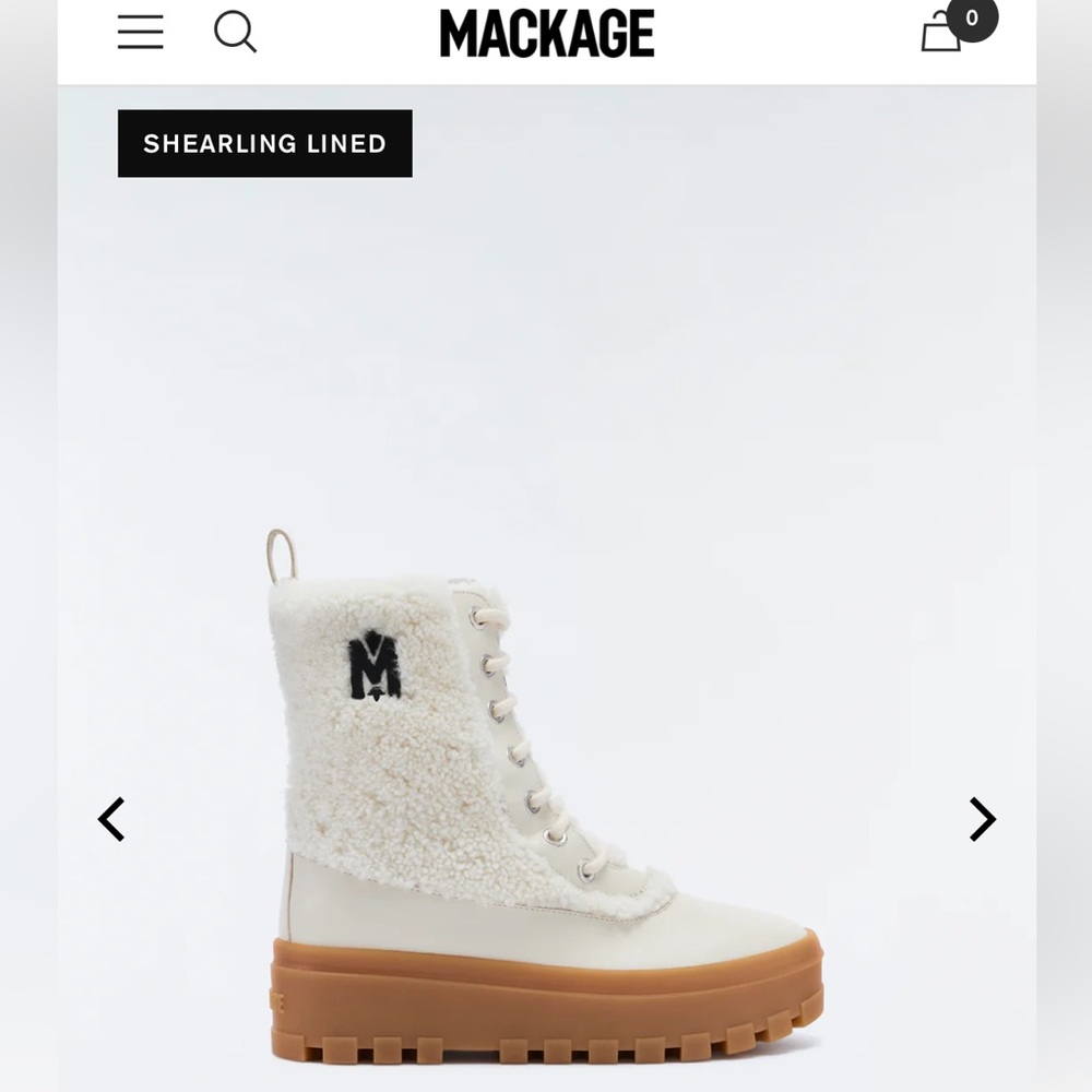 Mackage Lug Sole boots